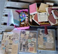 Large Group of Crafting Stamps