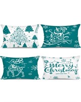 ( New / Pack of 2 ) Artmag Christmas Pillow