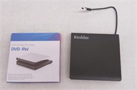 Rioddas External CD Drive, USB 3.0 Portable CD/DVD