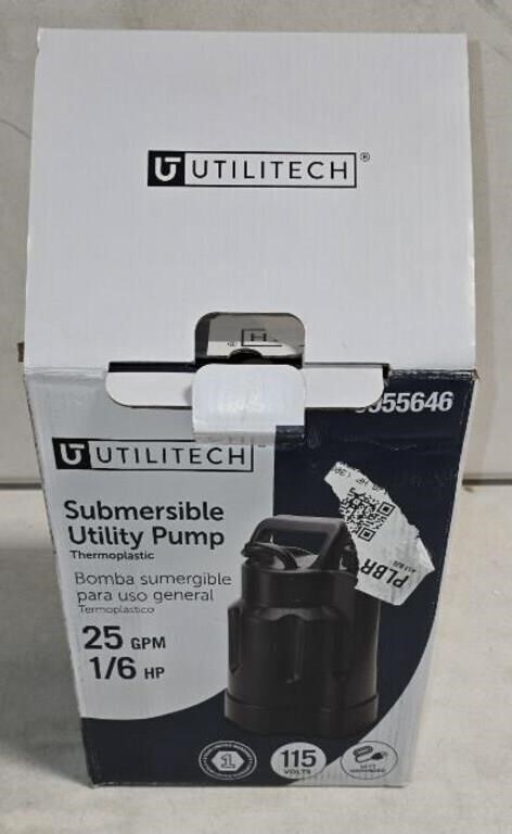 USED Utilitech submersible utility pump (Appears