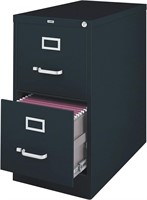 Lorell 2-Drawer File  18x26.5x28.38  Blk