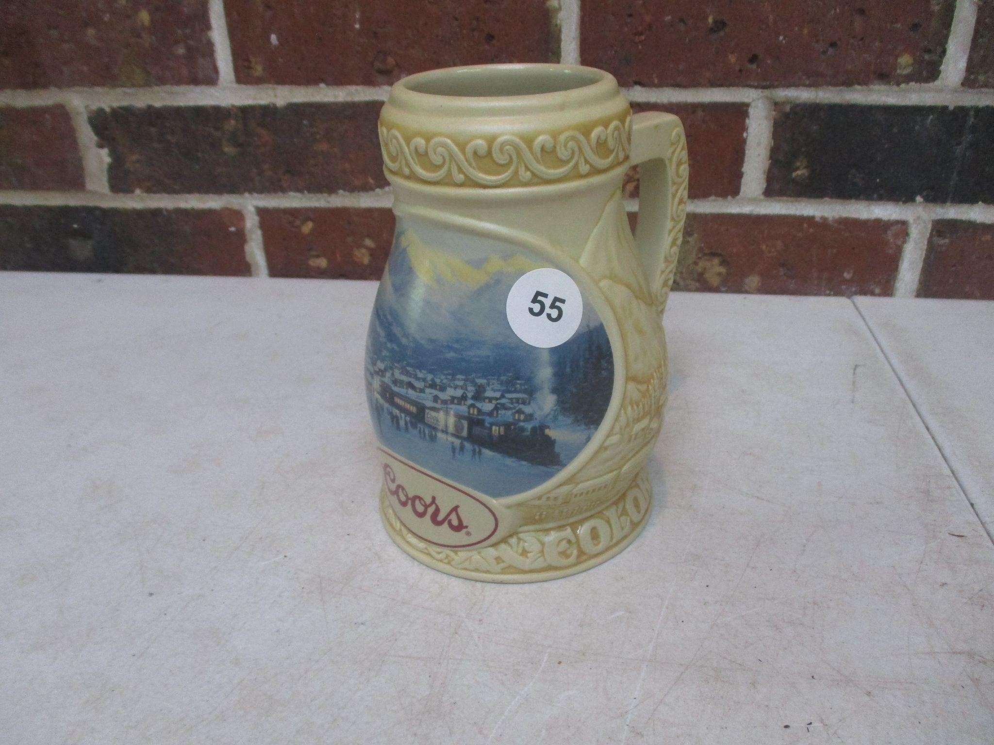 Coors Beer Stein 1999