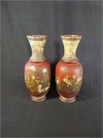 2  Wilhelm Schiller & Son oriental vases