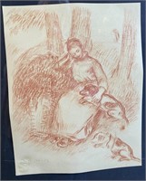 Pierre Auguste Renoir ''Peasant Girl''