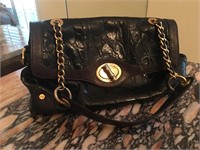 Super Vintage Elaine Turner Leather Shoulder Bag