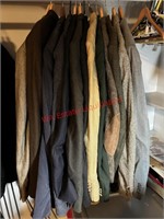 13 Men’s Suit Jackets - Mostly Size 42 (back