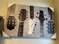 Guitar Canvas Print (hallway)