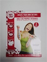 New Create Out Loud Create Your Own Tattoos