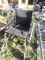 Invacare Black Folding Wheel Chair
