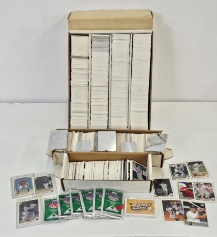 1990'S UPPER DECK BASEBALL CARDS- MOSTLY 1990-92