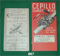 1888 Stanley LABOR-SAVING CARPENTERS’ TOOLS