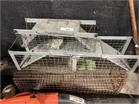 Live animal traps.