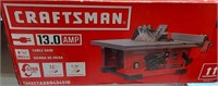 Craftsman 13amp table saw
