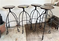 Five 30" Matching Barstools - Used, some surface