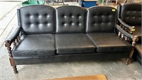 Black Vintage MCM Couch