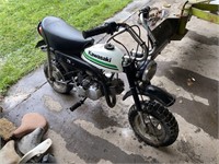 KAWASAKI KV75 BIKE WITH TITLE