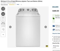 FM8064 Whirlpool 3.5-cu ft Top-Load Washer
