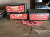 (3) Boxes Dixon Lumber Crayons