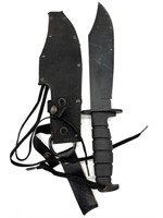 Spec-Plus Raider Bowie SP-10 Knife with Sheath 9”