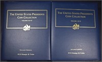 COMPLETE US PRESIDENTS COIN & STAMP COLLECTION