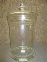HOME ACCENTS LARGE GLASS JAR