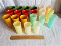 Vintage Plastic Cups Some Tupperware 1 Lot