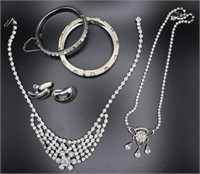 Silver-Tone Costume Jewelry - Napier Earrings