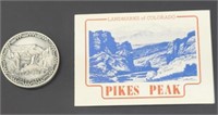 .88 troy oz Sterling Silver Pike's Peak Coin
