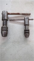 2 Vintage Ratcheting Tap T Wrenches 
General