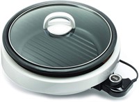 Aroma Super Pot White Indoor Grill