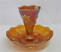 Vintage small size epergne - marigold