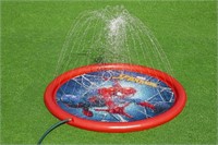 MARVEL Spiderman Splash Pad Outdoor Spinkler NEW