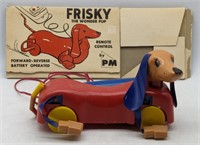 (M) Vintage Frisky the Wonder Pup remote control