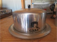 Vintage Aluminum Cake Pan
