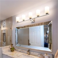 mirrea 42in 5-Light Modern Bathroom Vanity Light