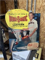 Bernz O matic Propane Gas Advertisement on Wood