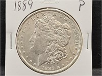 1889 Morgan Silver Dollar Coin