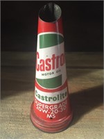 Castrol Castrolite 20w-20-30  oil bottle tin top