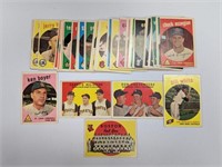 1959 Topps (40) Misc Cards Bill White ROOKIE CARD