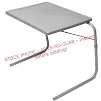 Table-Mate XL Foldable Desk & TV Tray Table-grey