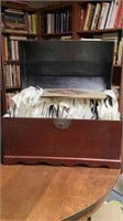 Large Chest filled with Records