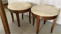 2 - 8" tall Matching Stools