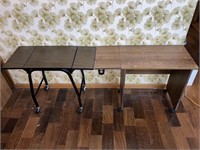 Office Drop Leaf Work Tables (2)