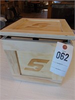 Snap On wooden gift crate
