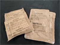 (39) cracker MREs & (41) 2 packs of tortillas