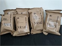 (8) MRE meals consisting of beef brisket with