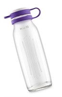 Ello Elsie BPA-Free Glass Water Bottle, 22 oz,