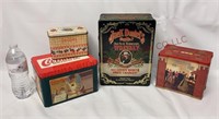 Vintage Advertising Tins & Campbell's Recipe Box