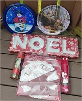 Christmas Noel Serving Bowls - Platters 7 More