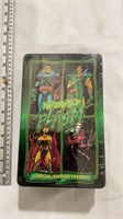 Warriors of plasm special edition tin set cards